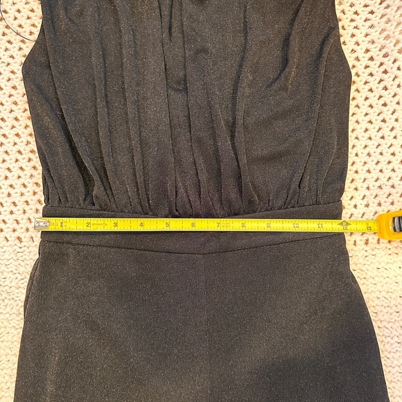 NEW MISHA MOURA JUMPSUIT SIZE 2 Elegant Black - Picture 4 of 13